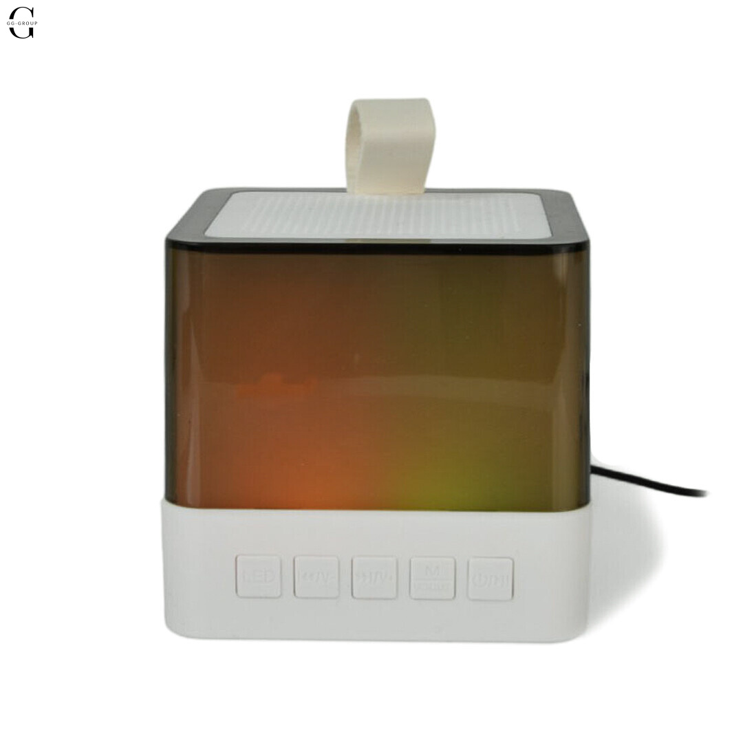Караоке-система MusicHi K18 с 2 микрофонами и LED-подсветкой с голосовым реагированием